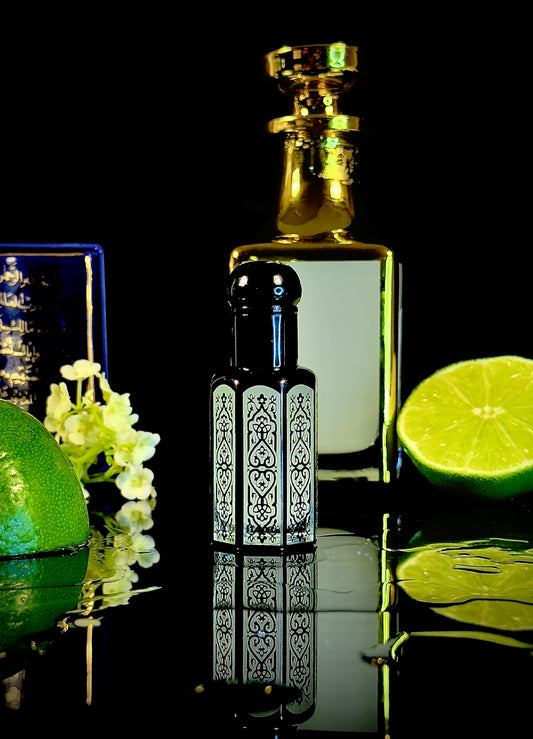 bottle with intricate design
