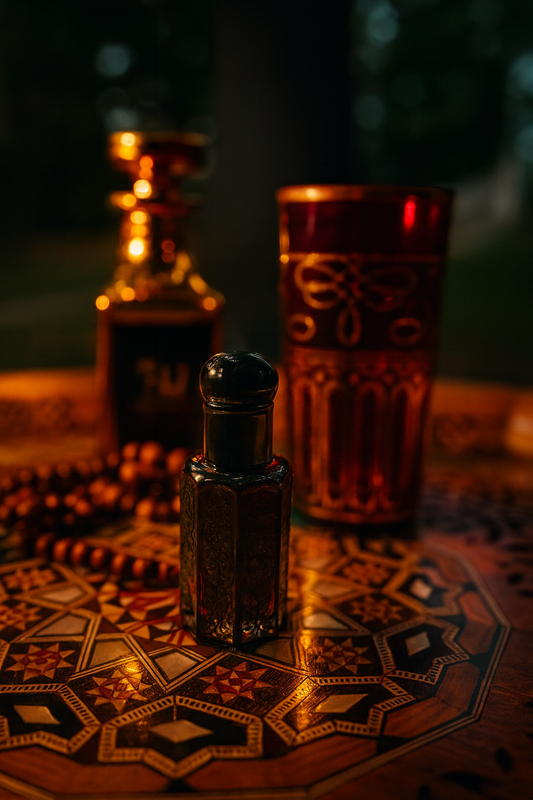 bottles and a glass 